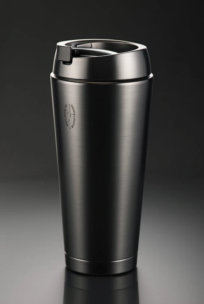 Generates a cup in collaboration with Starbucks and Mercedes Military grade stainless steel with a high quality finish that can be matte, shiny or textured. The finish could have details in brushed aluminum or carbon fiber for a more modern touch.. A lid with an ergonomic magnetic closure design or a precision hinge for easy access and to minimize the risk of spills and a metal-like straw