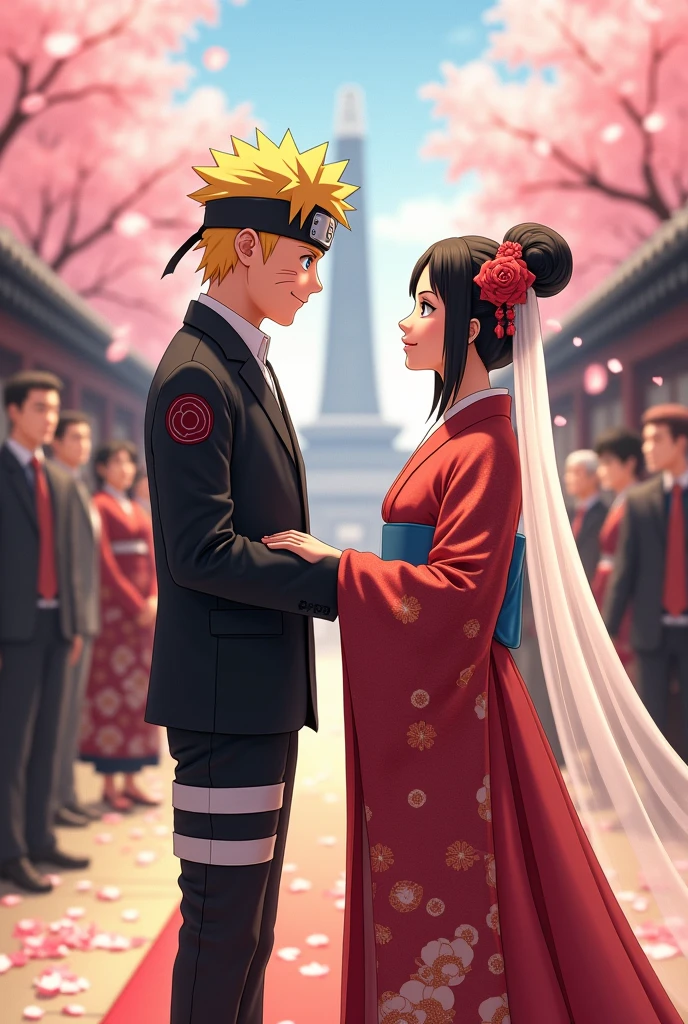 Boruto marries Sarada