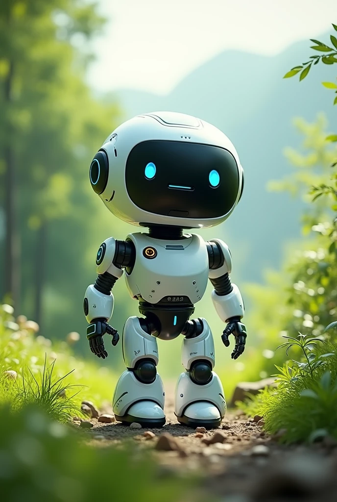 Make a mascot with a sustainable technology theme