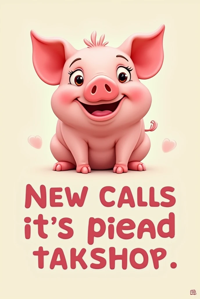A pig and below a large text that says Momazos Chuleta
