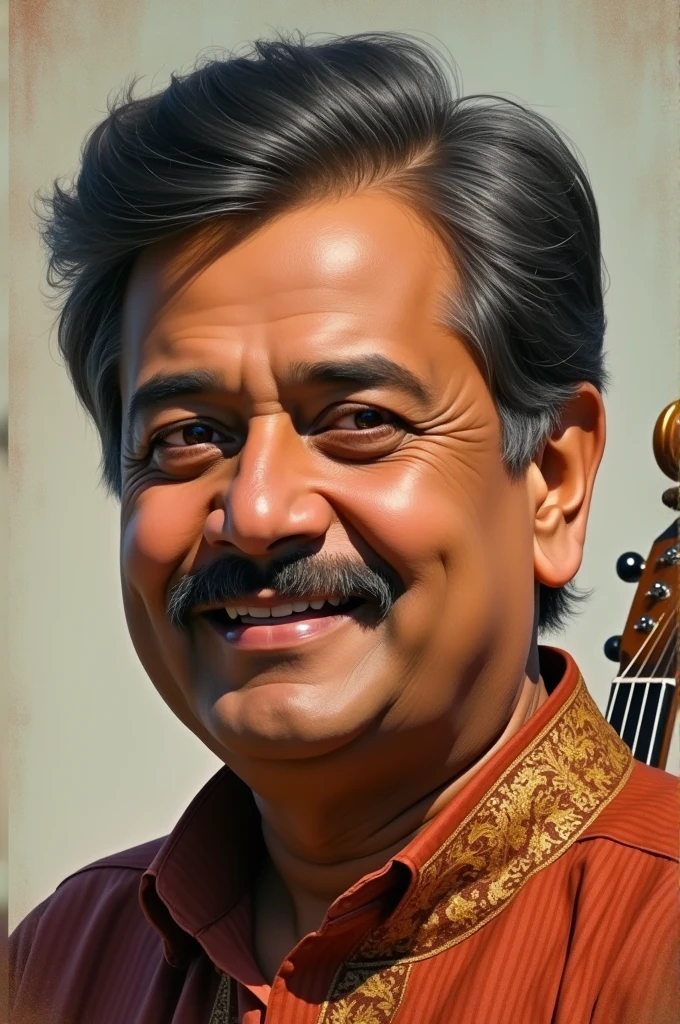 Assamese singer Bhupen Hazarika