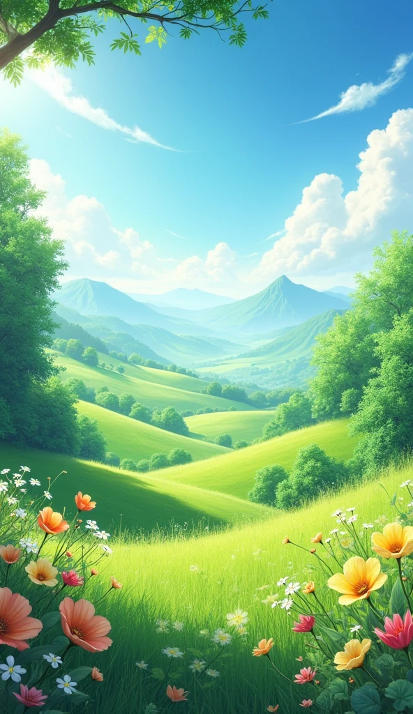 landscapes of sun breezes