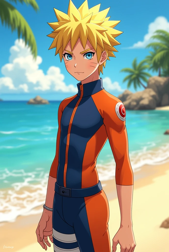 Boruto in swimsuit