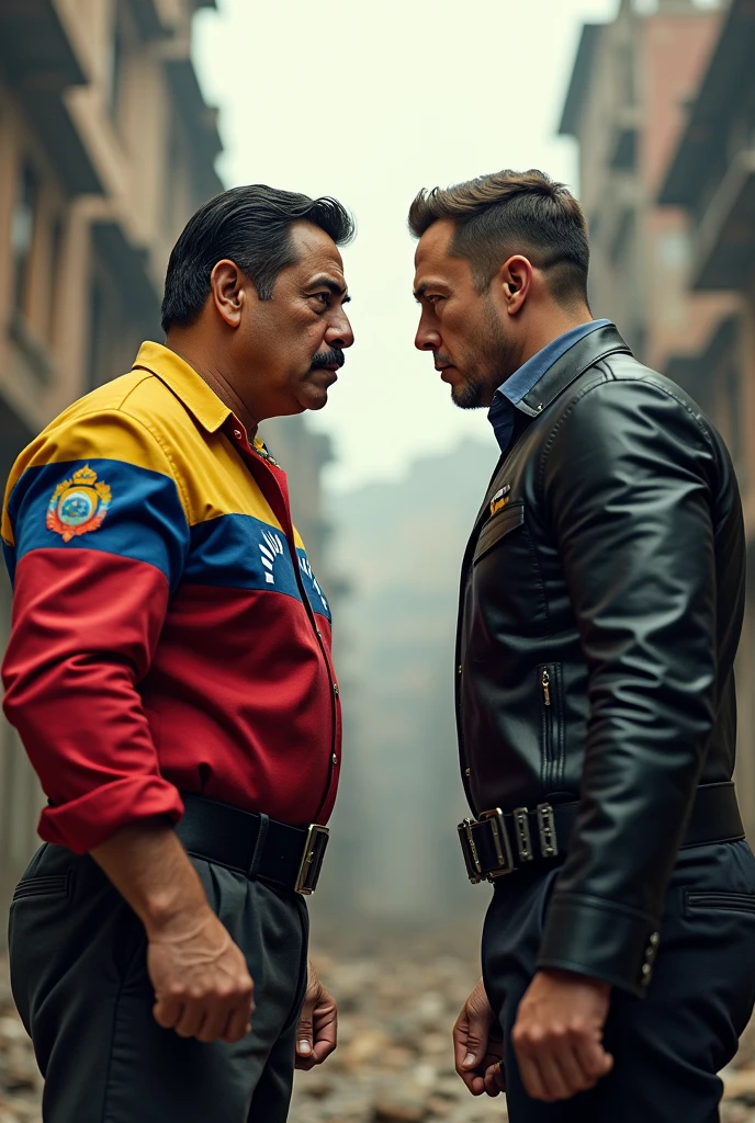 Nicolas Maduro in a fight with Elon Musk