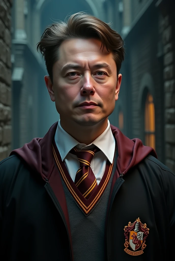 eLON MUSK NO CORPO DE HARRY POTTER
