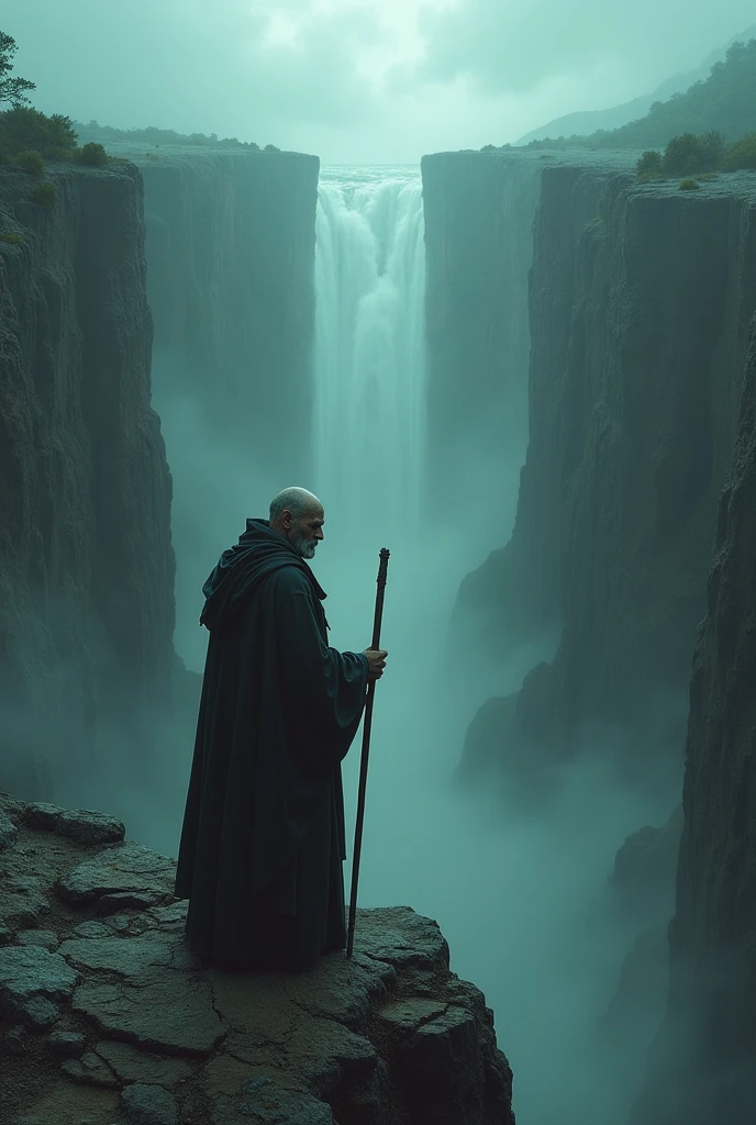 Pilgrim of the abyss resting full image
