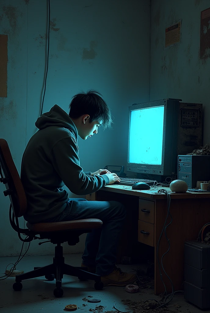 poor gaming setup