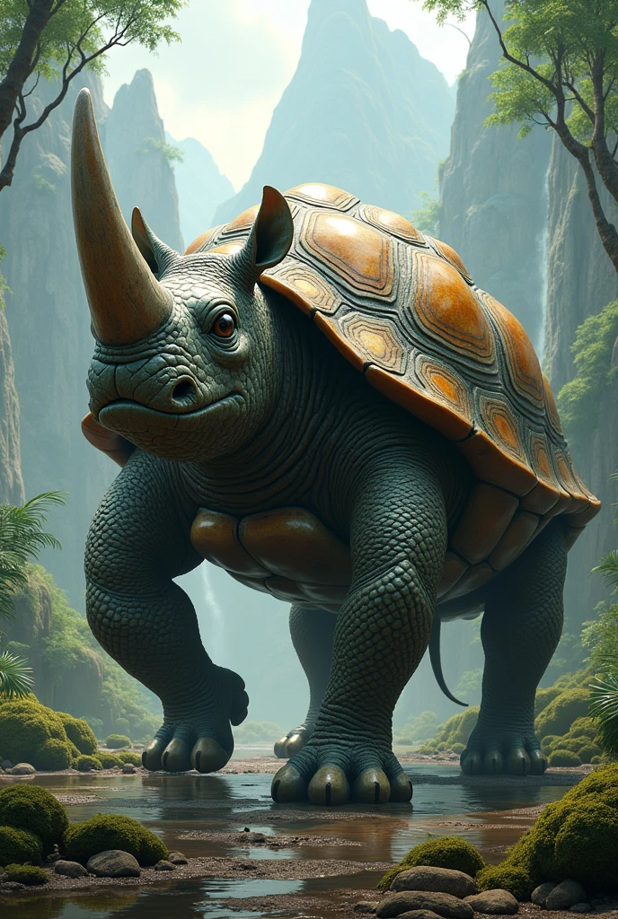 Hybrid Animal turatal ana rhino 