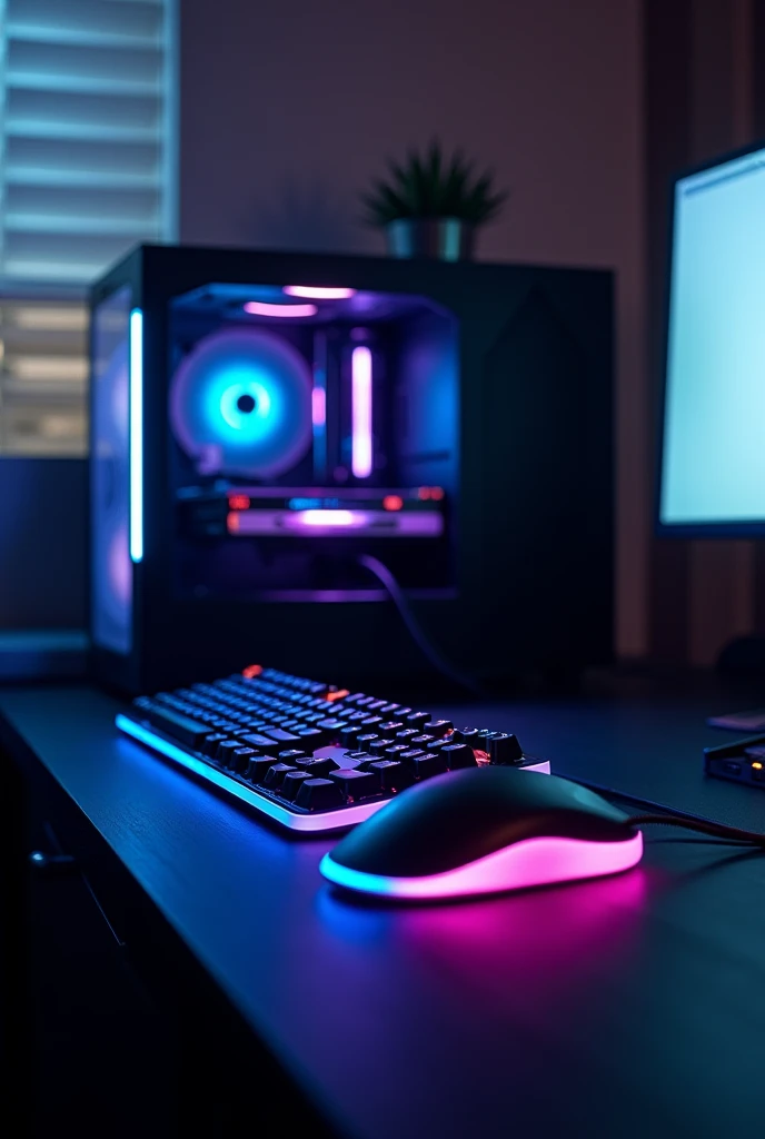 medium gaming setup