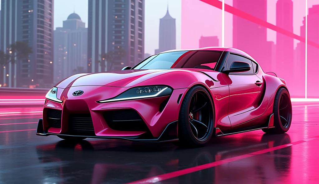 Supra Pink and black 2025