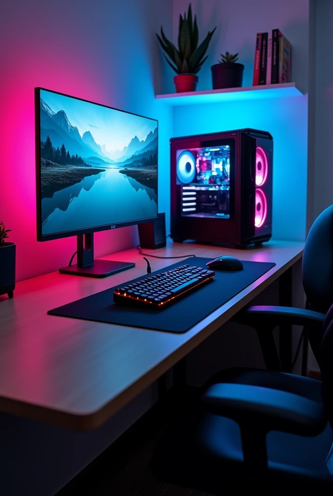 medium gaming setup