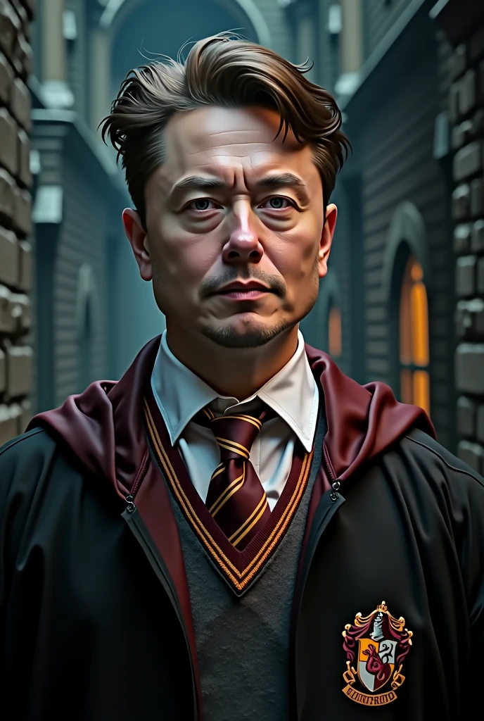 eLON MUSK NO CORPO DE HARRY POTTER