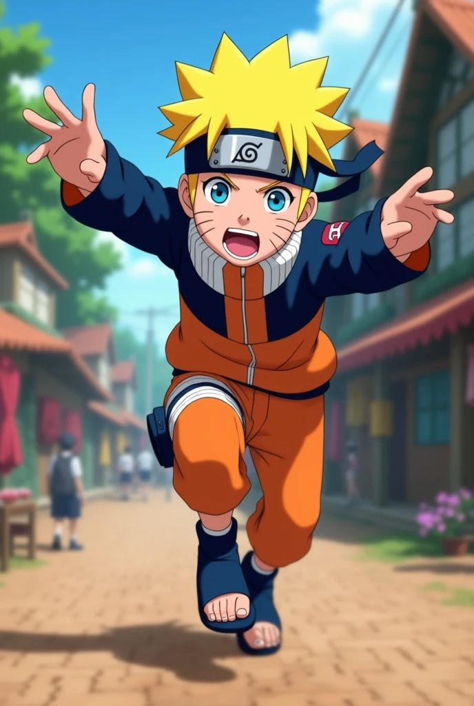 Create video of Naruto Uzumaki dancing