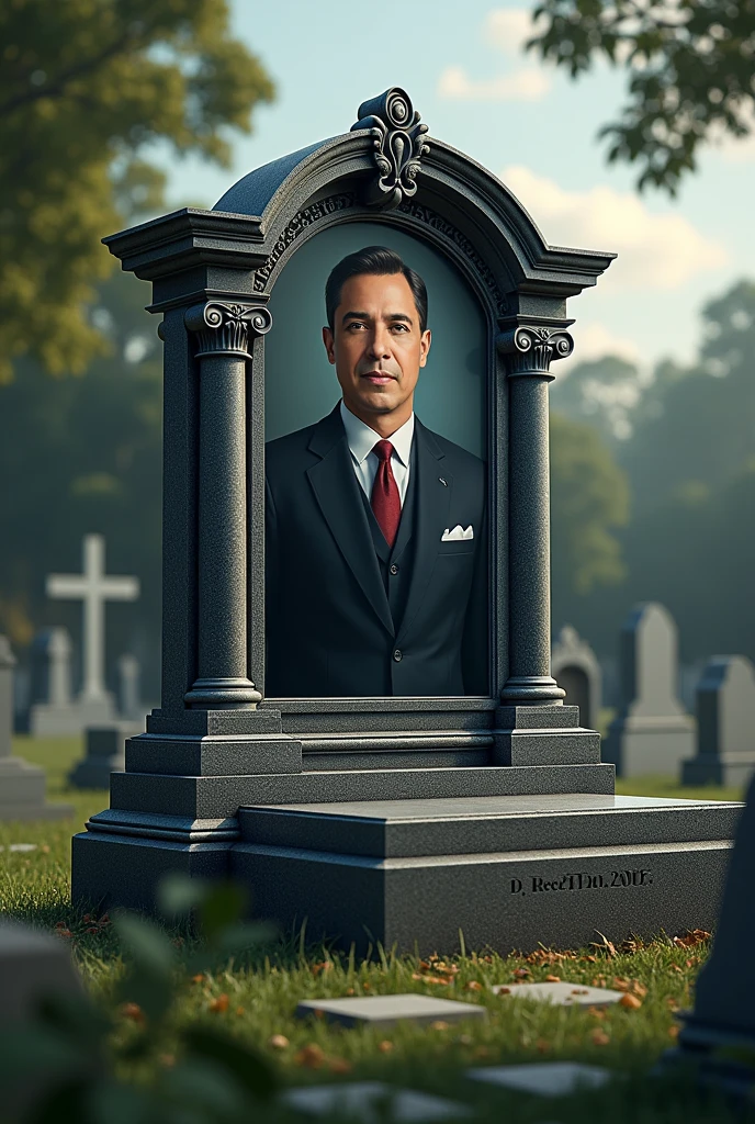 Ricardo A Salinas Escobar on a tombstone