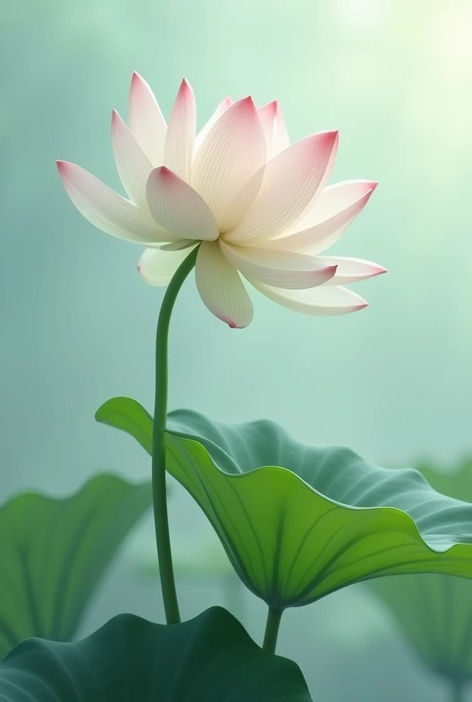 lotus leaves,Long stem,The lotus is made of jelly,fresh