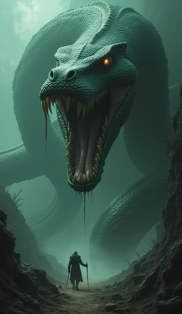 Giantic and horror Snakes