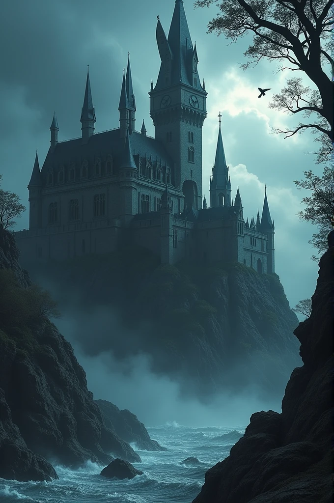 Dark fantasy castle