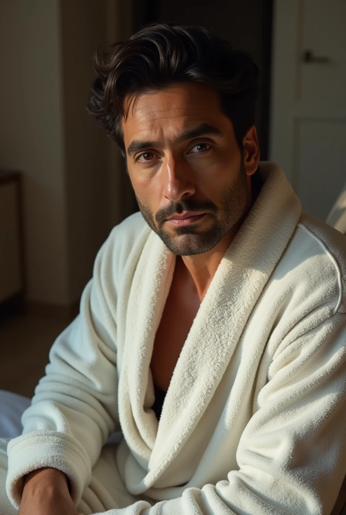 Shahrukh Khan in towel