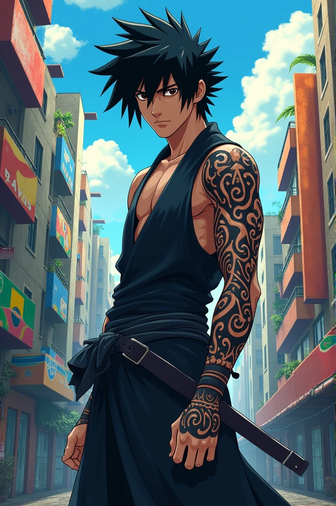 Create Brazilian Sasuke Uchiha