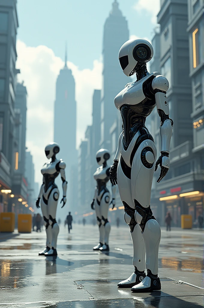 There is more and more technology being used in our world, robots are doing the work and there are many advancements in technology.