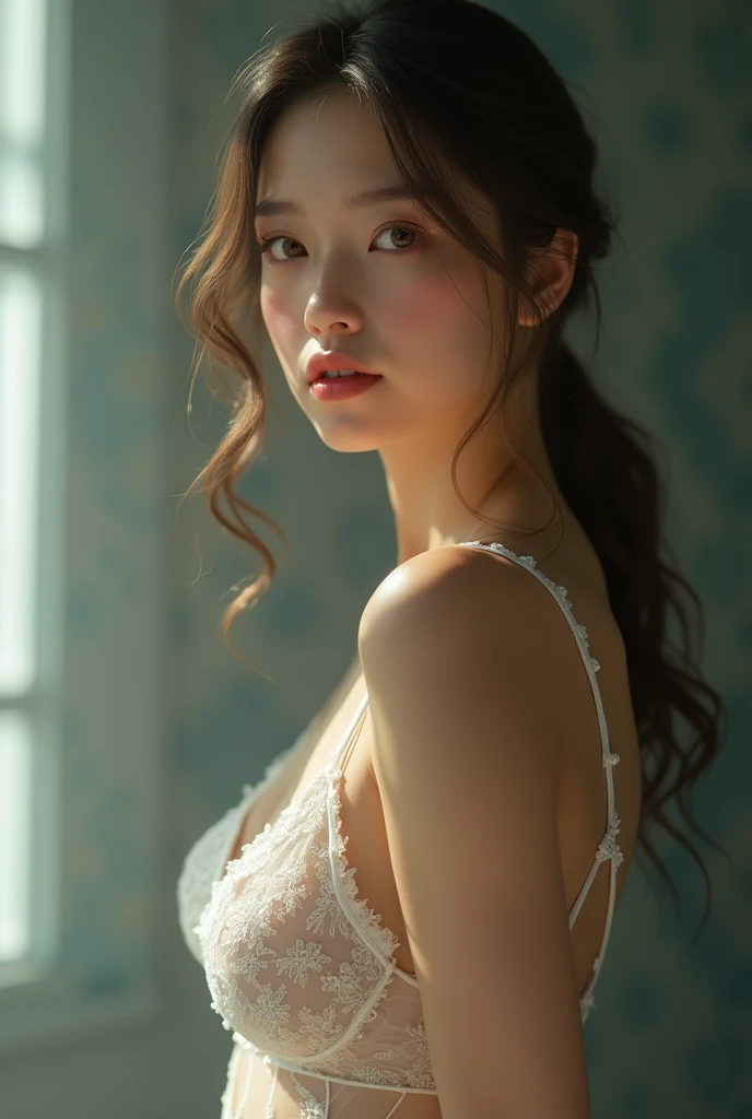 Pretty  girl with little clothing