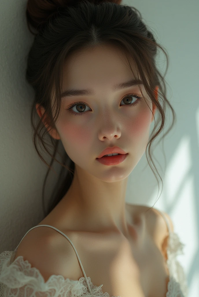Pretty girl with little clothing
