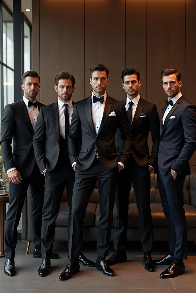"The dream team" write this line very stylish cool boys type and very smexy 
