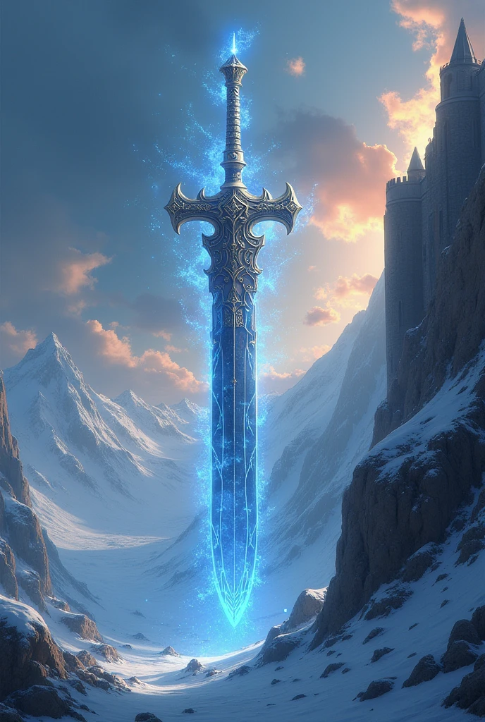 Show Russia as magic sword