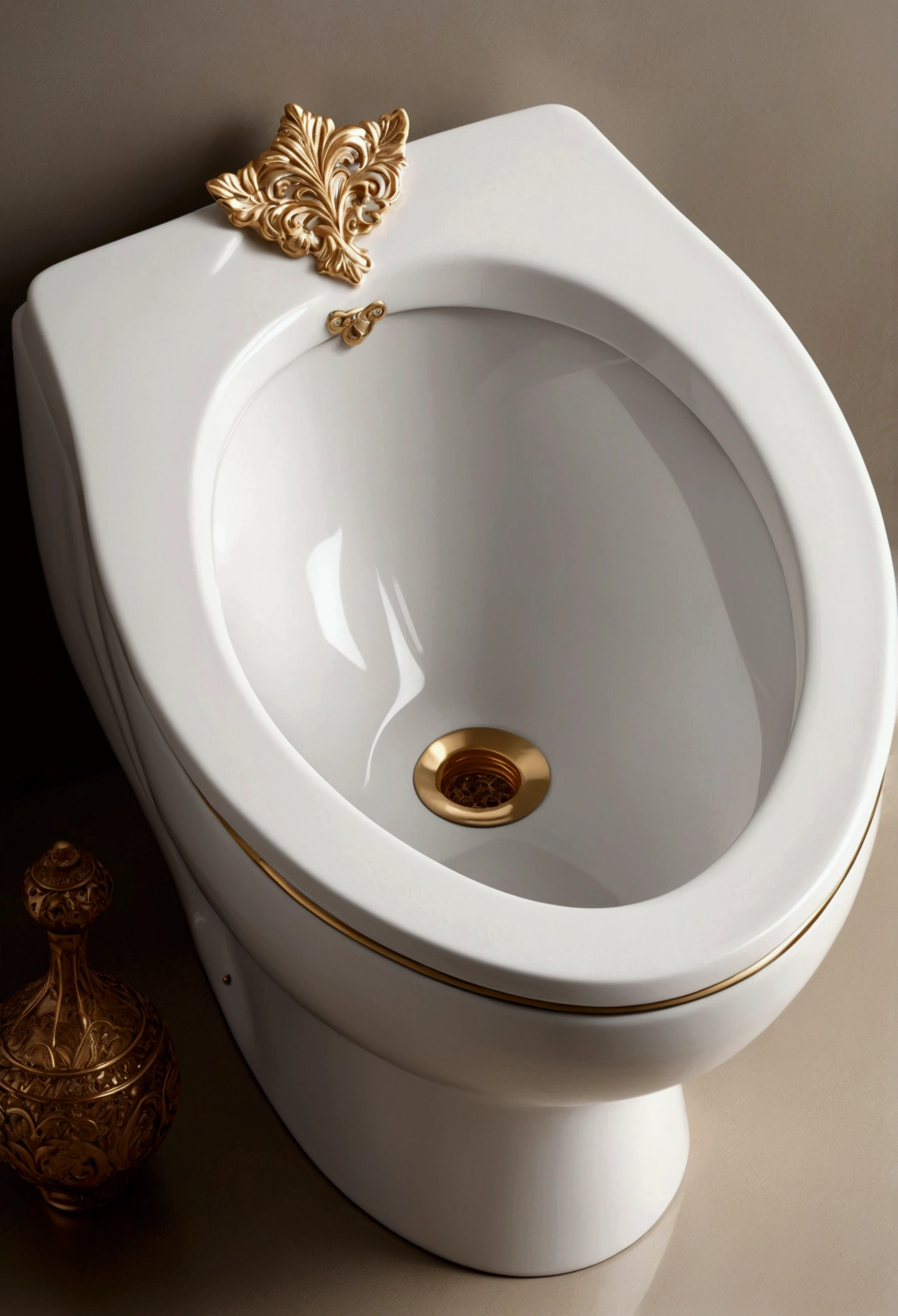 Ceramic toilet bowl