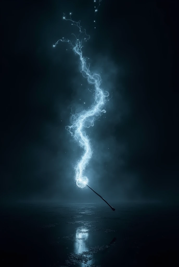 magic wand effect trail, effect only without character black background, cinematic lighting,