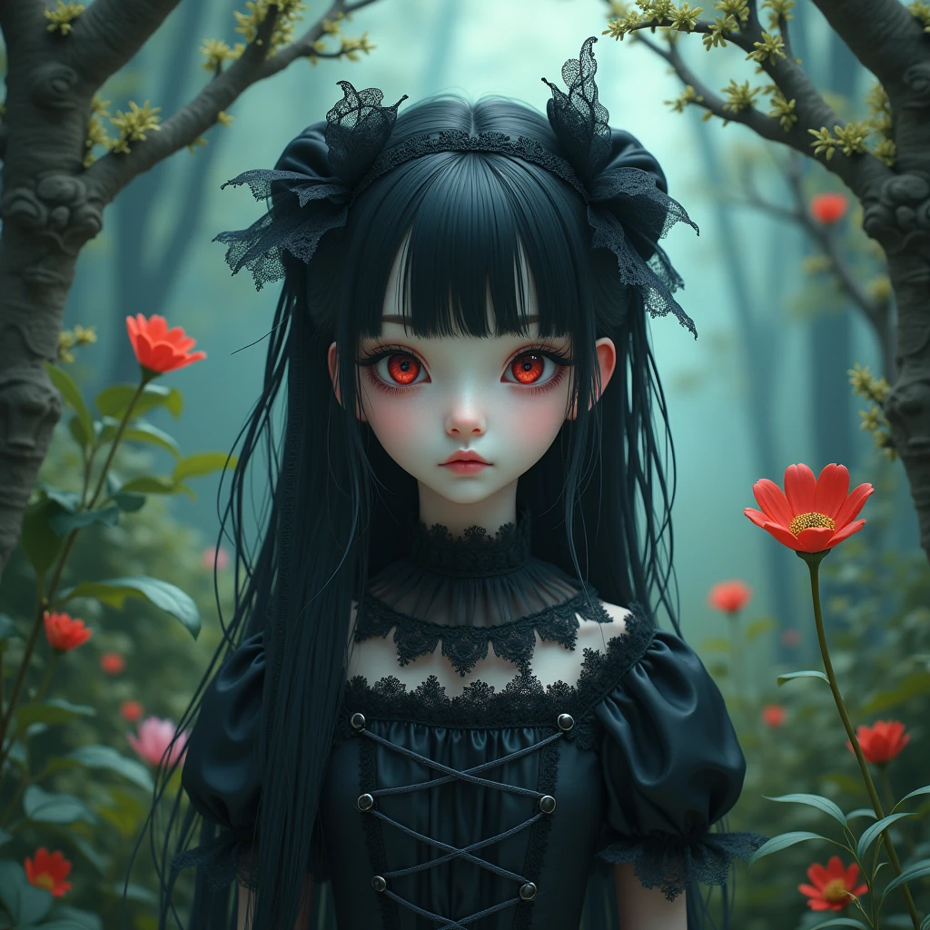 Goth Cool Beauty cute Girl mysterious girl Real Doll young child maid Yamato Nadeshiko clear cute Cute COOL Mysterious wonder wonderの国のアリス Alice in Wonderland