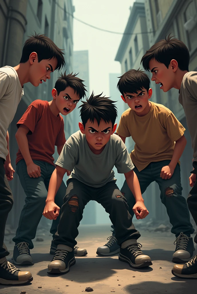 Angry boys