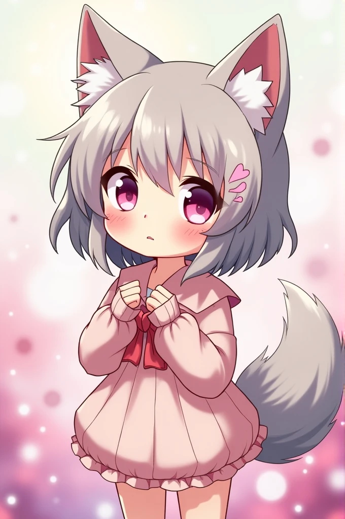 Kawaii Anime wolf girl 
