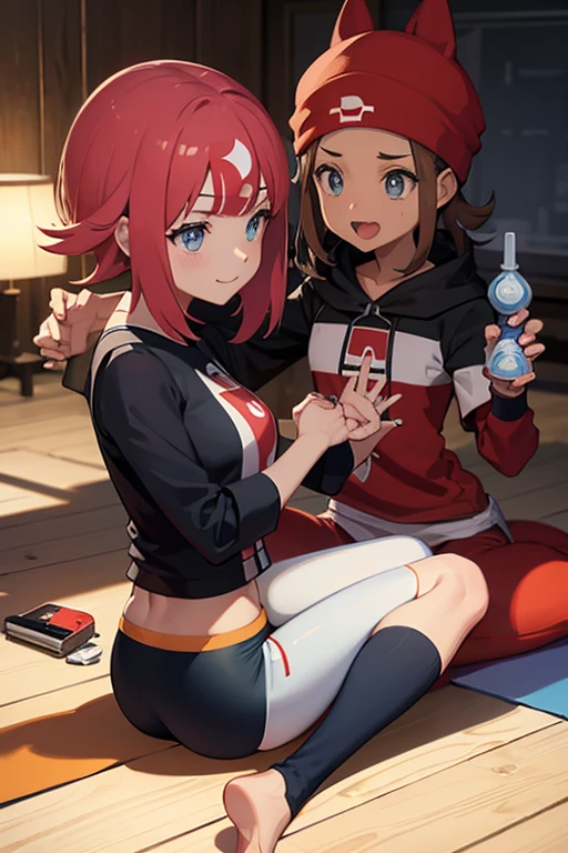 Cloak of Disrobement, Pokémon Trainer,((yoga)),REDstripe,