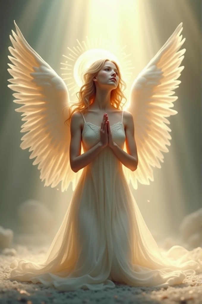  Angel praying