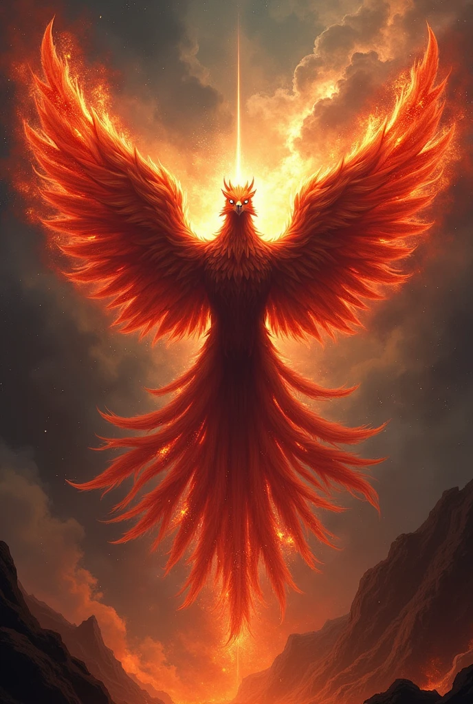 Make a dark phoenix image for the interclass champions cape 
