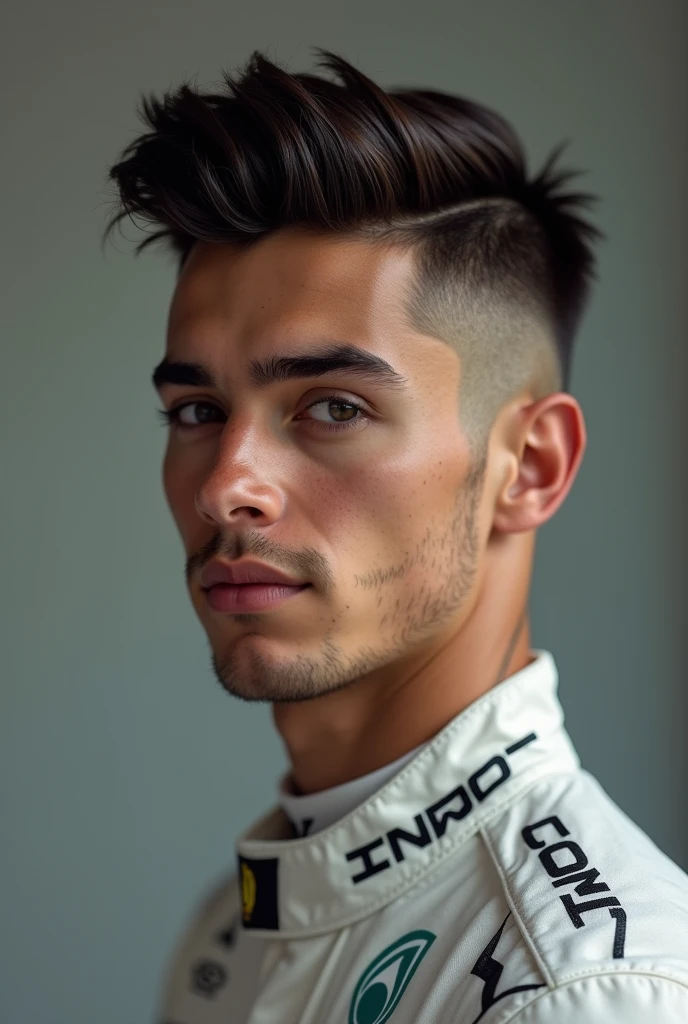  lance stroll with a more elegant cut
