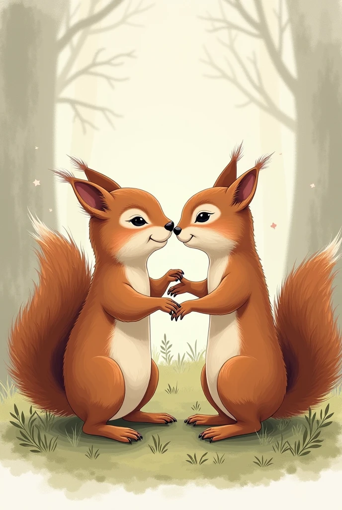Cleanly drawn squrriels having sex dick and ass