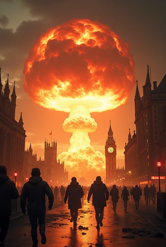 Atomic bomb in London 