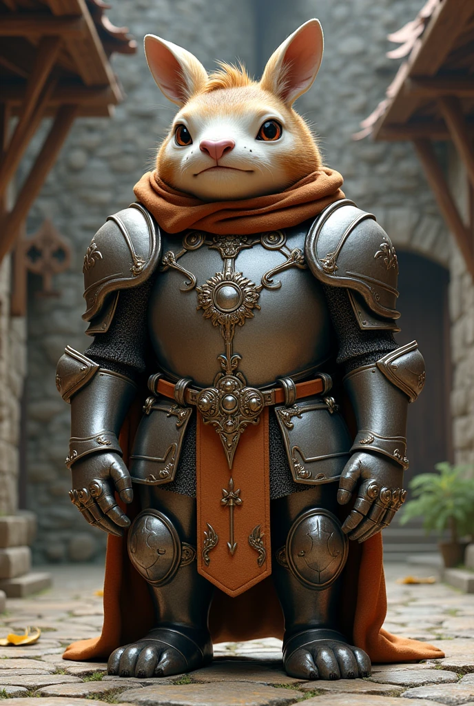 Draw a Dorbeman in Knight's Armor