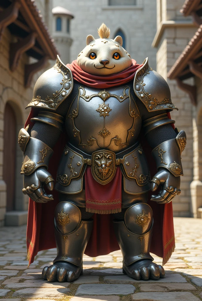 Draw a Dorbeman in Knight's Armor