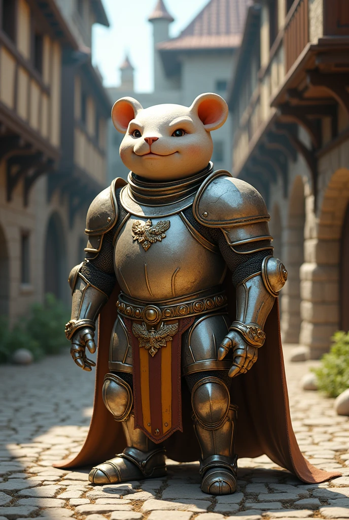 Draw a Dorbeman in Knight's Armor