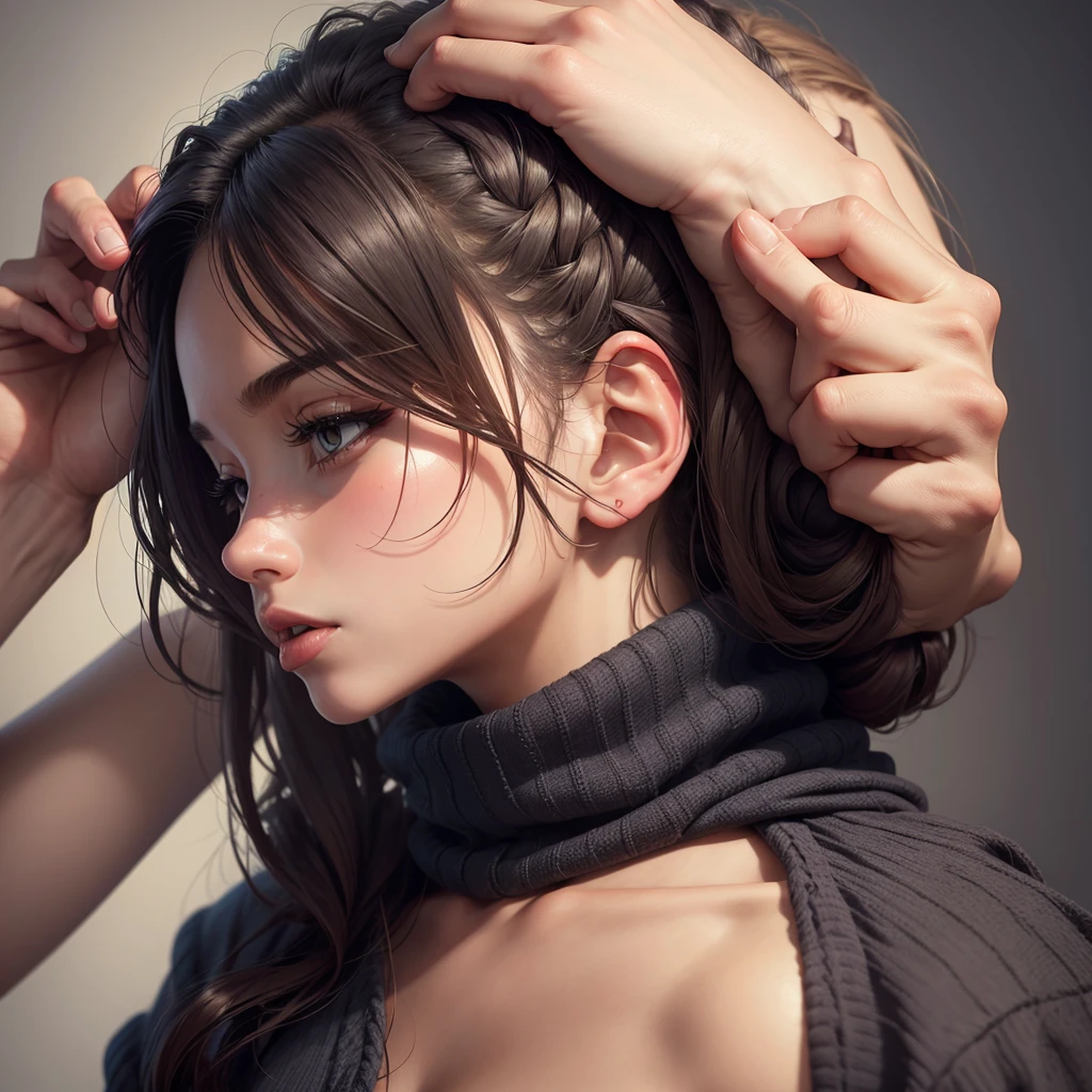 Man fuck woman head only,