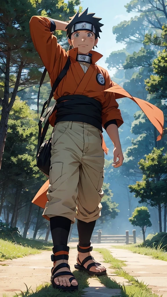 NARUTO Ghibli style　boy