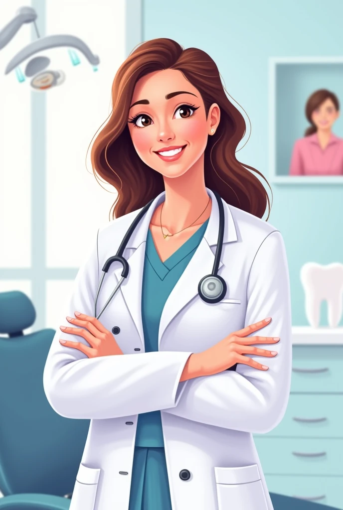 Dental website illustration