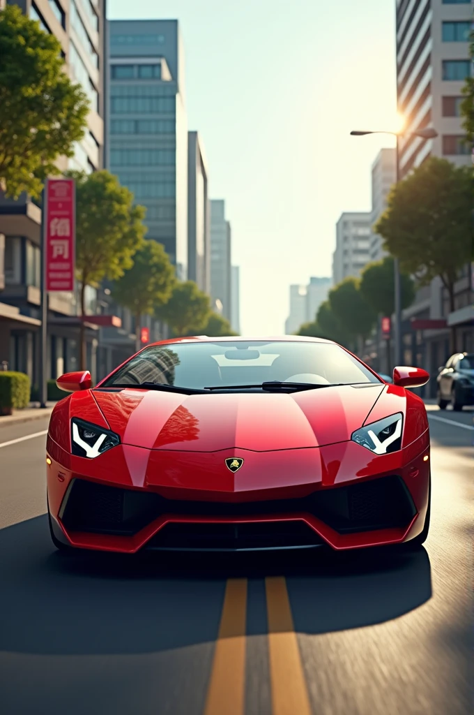 Lamborghini red in jowai city