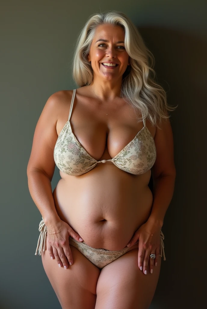 Old woman thick big ass and big boobs big tits, Tiny
Bikini