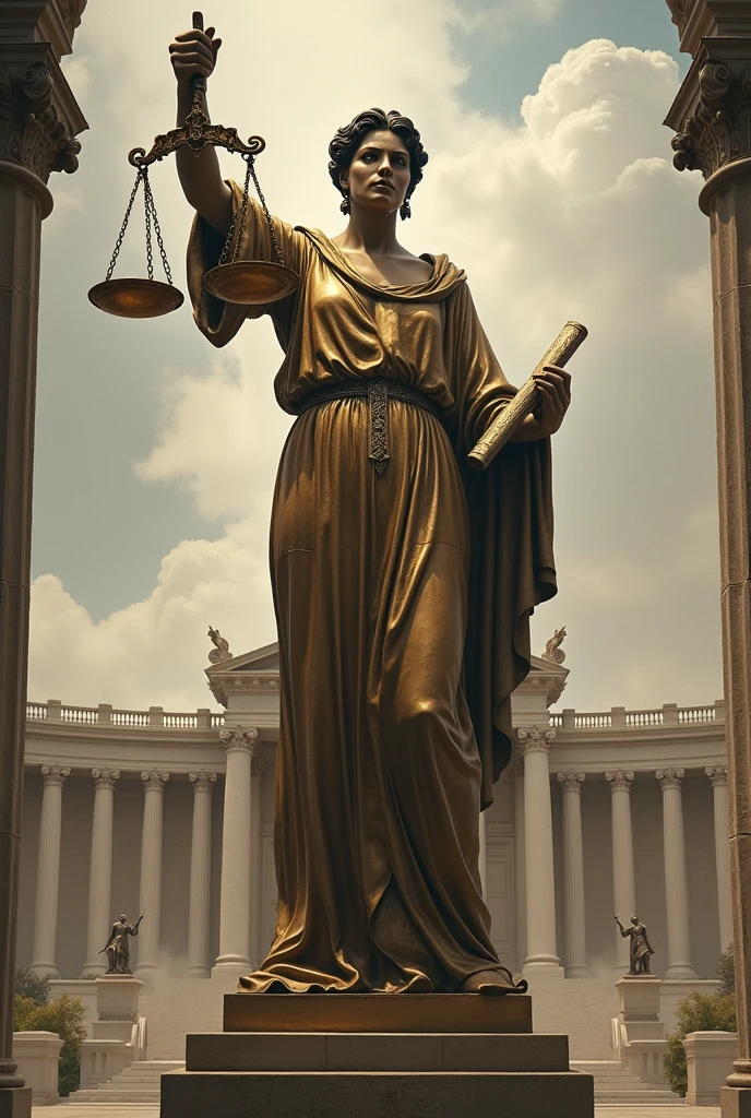 Draw something representative about the law , citizenship and law -