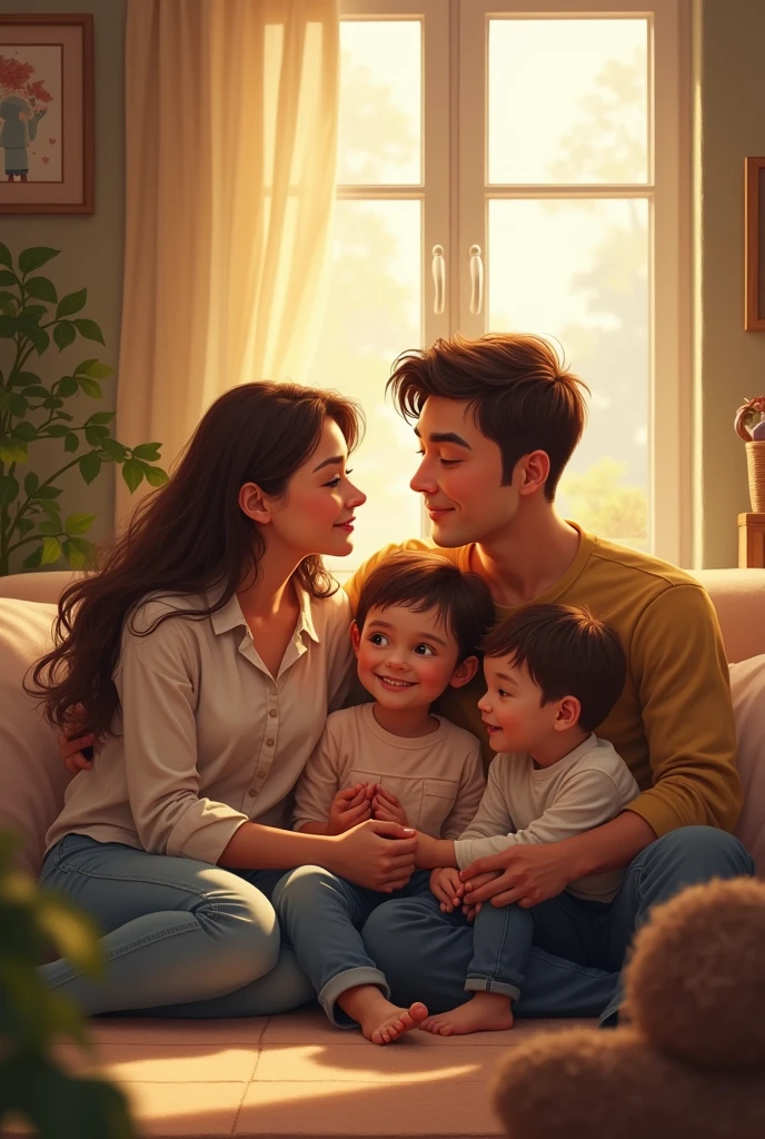 A happy family after much pain did not make good decisions
