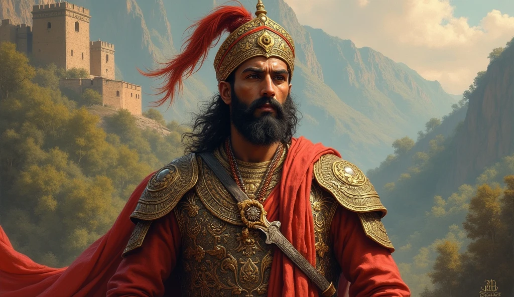 Discuss the role of loyalty and sacrifice in Maharana Pratap's life and leadership.